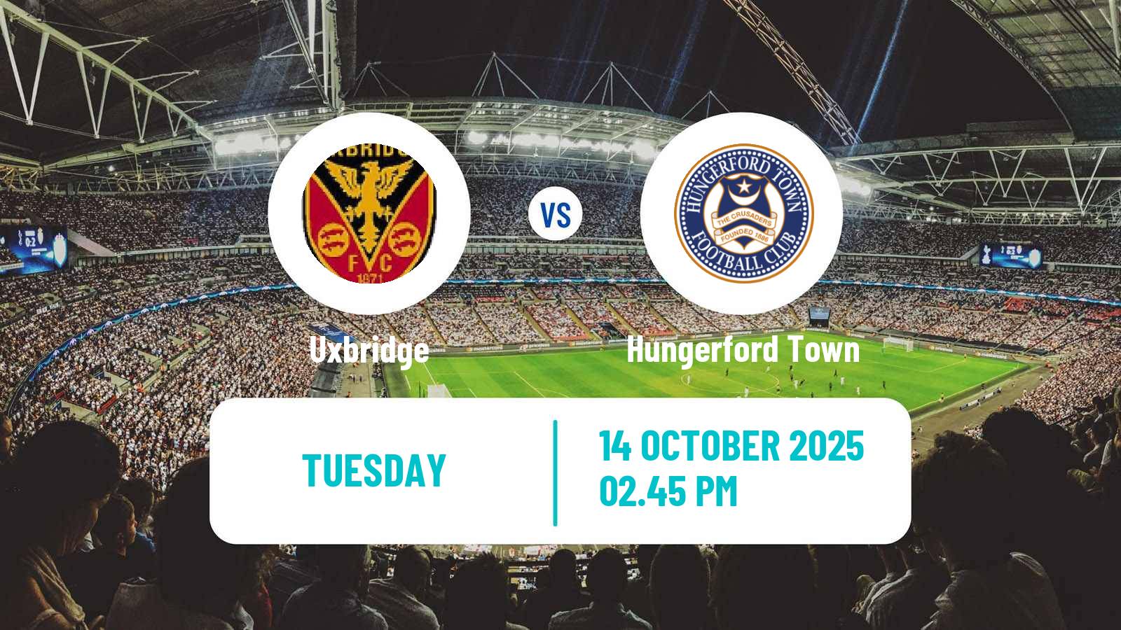 Football English Southern League South Division Uxbridge - Hungerford Town