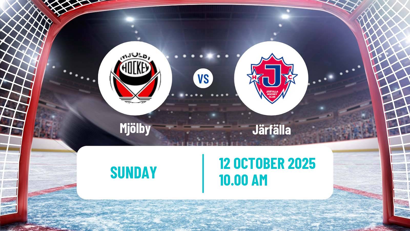 Hockey Swedish HockeyEttan Sodra Mjölby - Järfälla