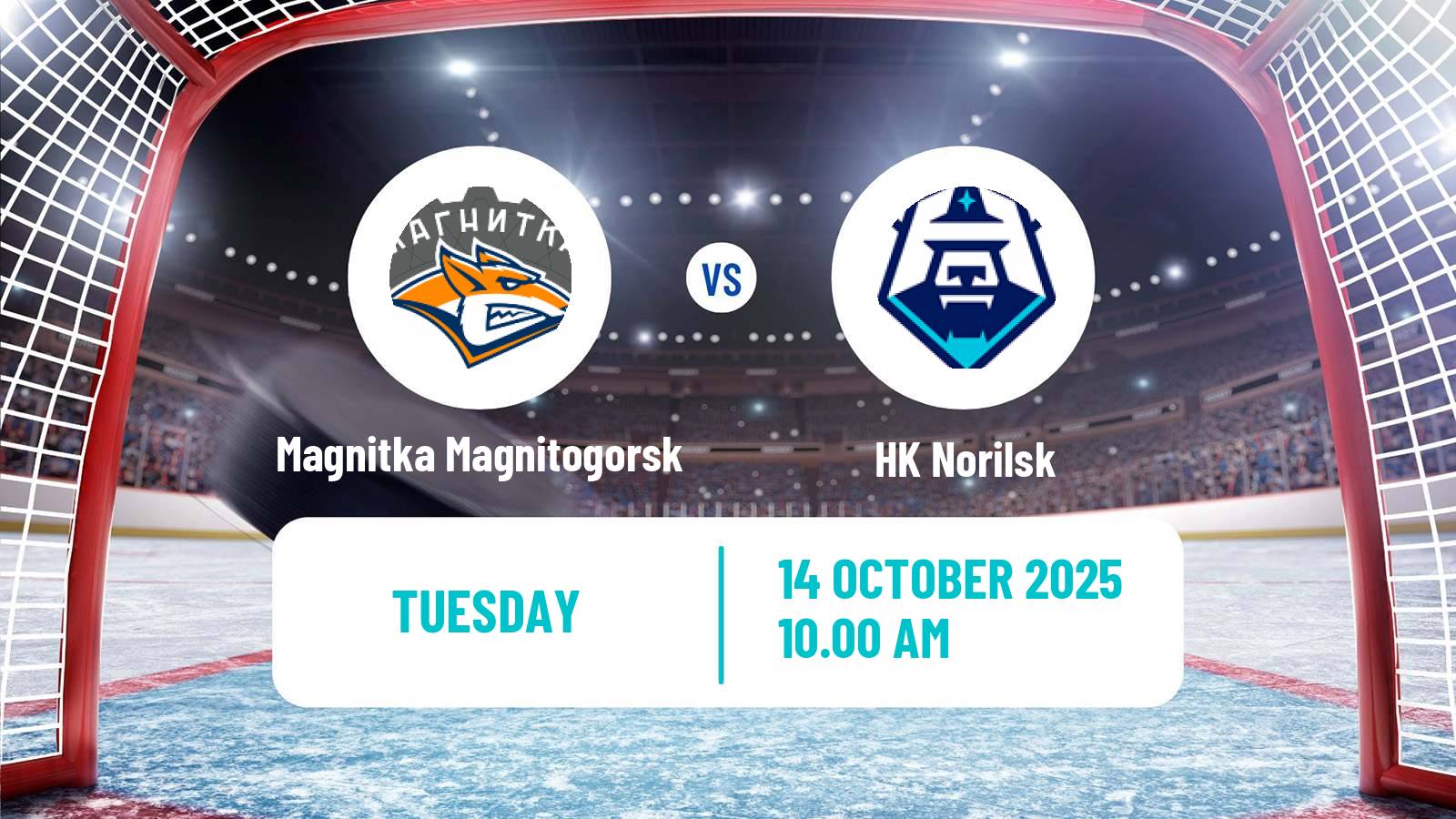 Hockey VHL Magnitka Magnitogorsk - Norilsk