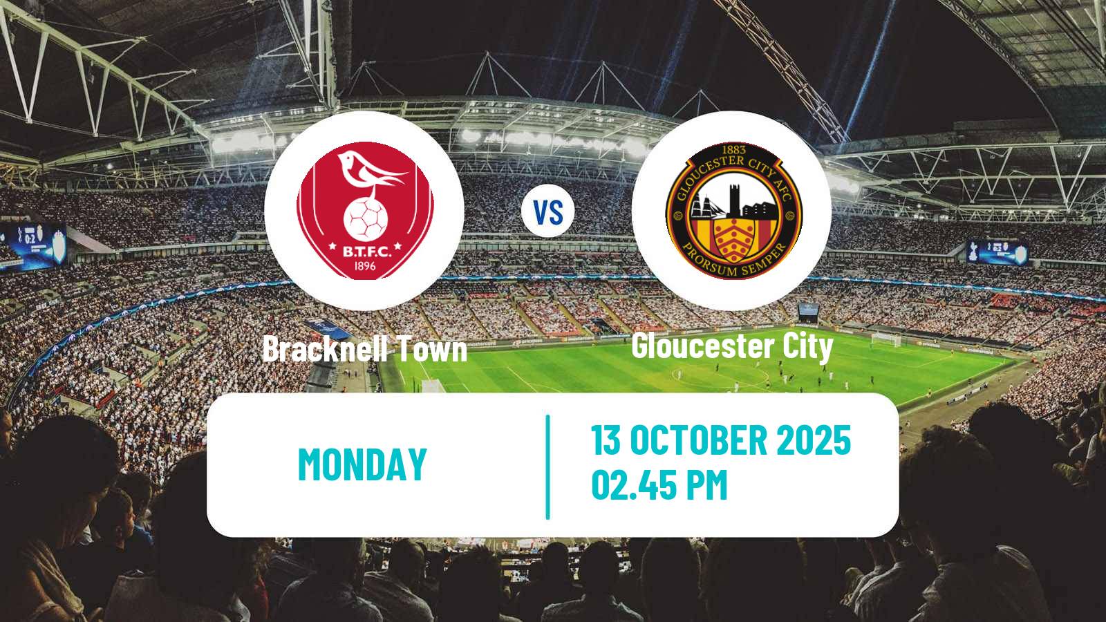 Football English Southern League South Division Bracknell Town - Gloucester City
