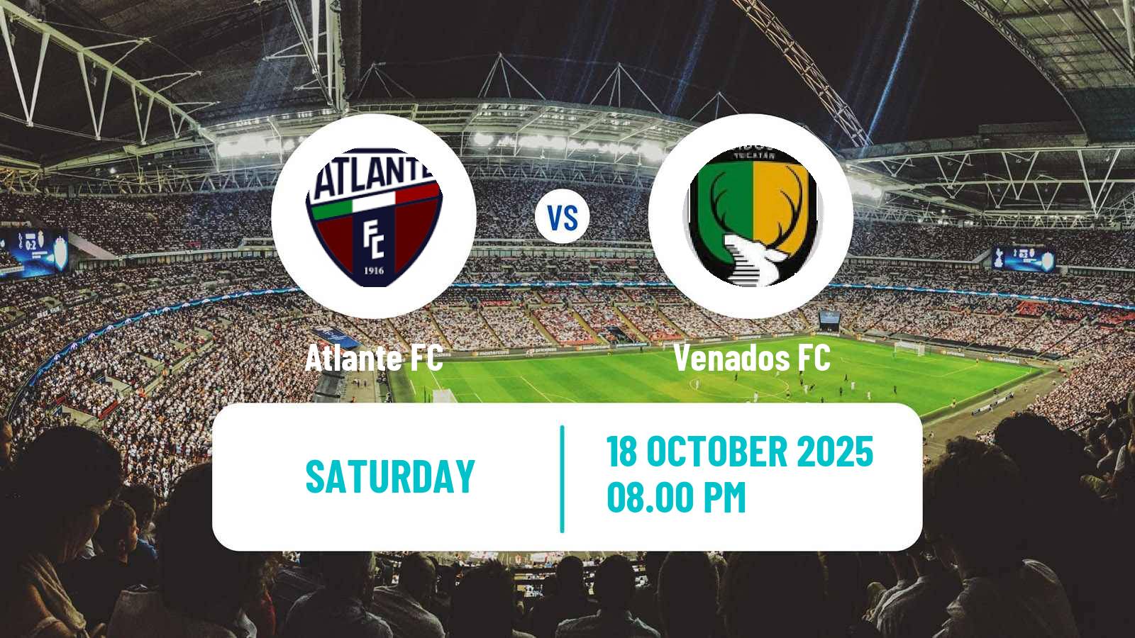 Football Mexican Liga de Expansion MX Atlante - Venados