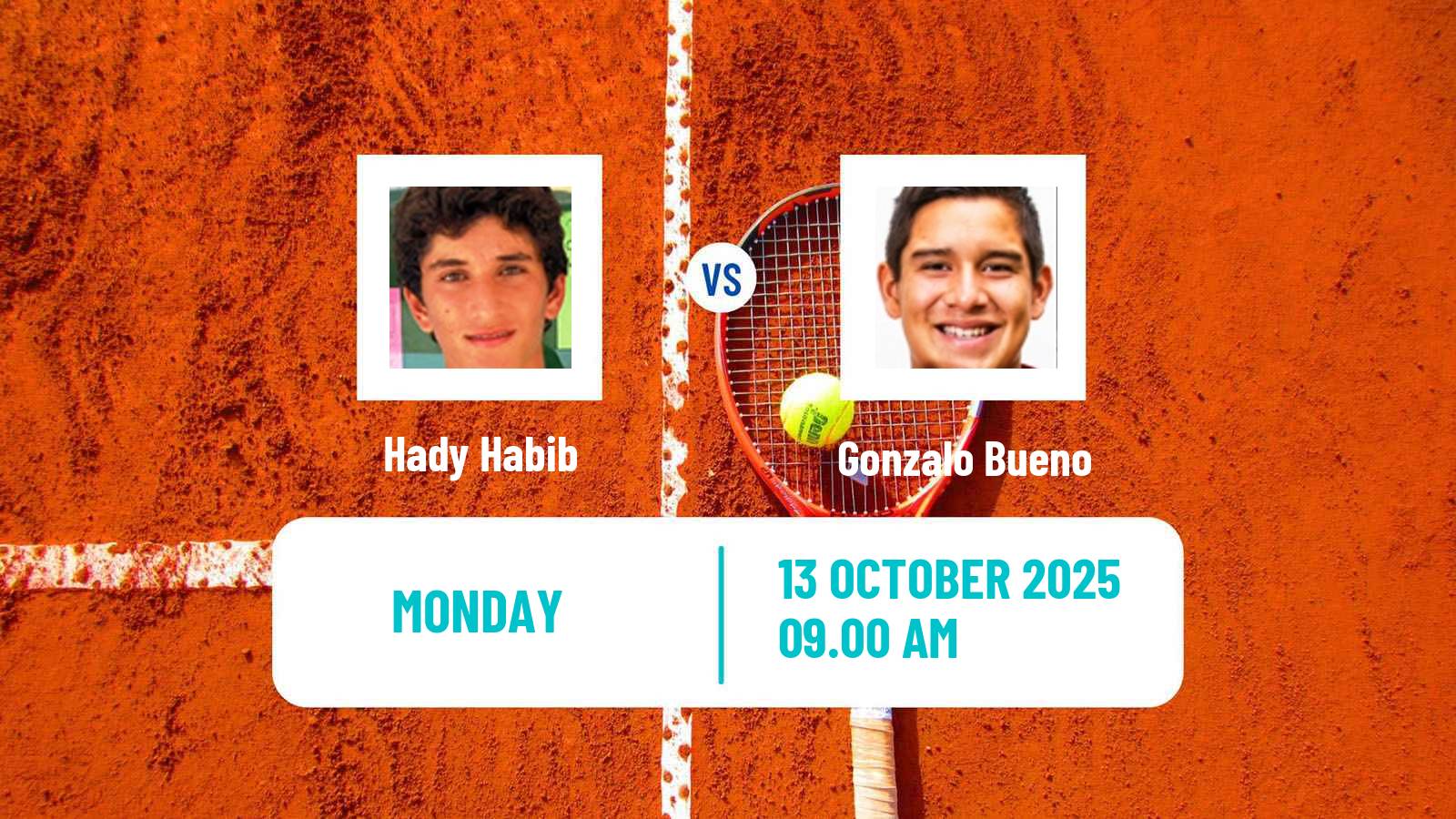 Tennis Curitiba Challenger Men Hady Habib - Gonzalo Bueno