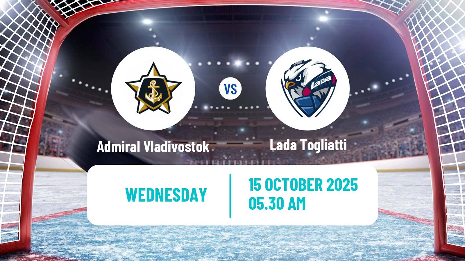 Hockey KHL Admiral Vladivostok - Lada Togliatti