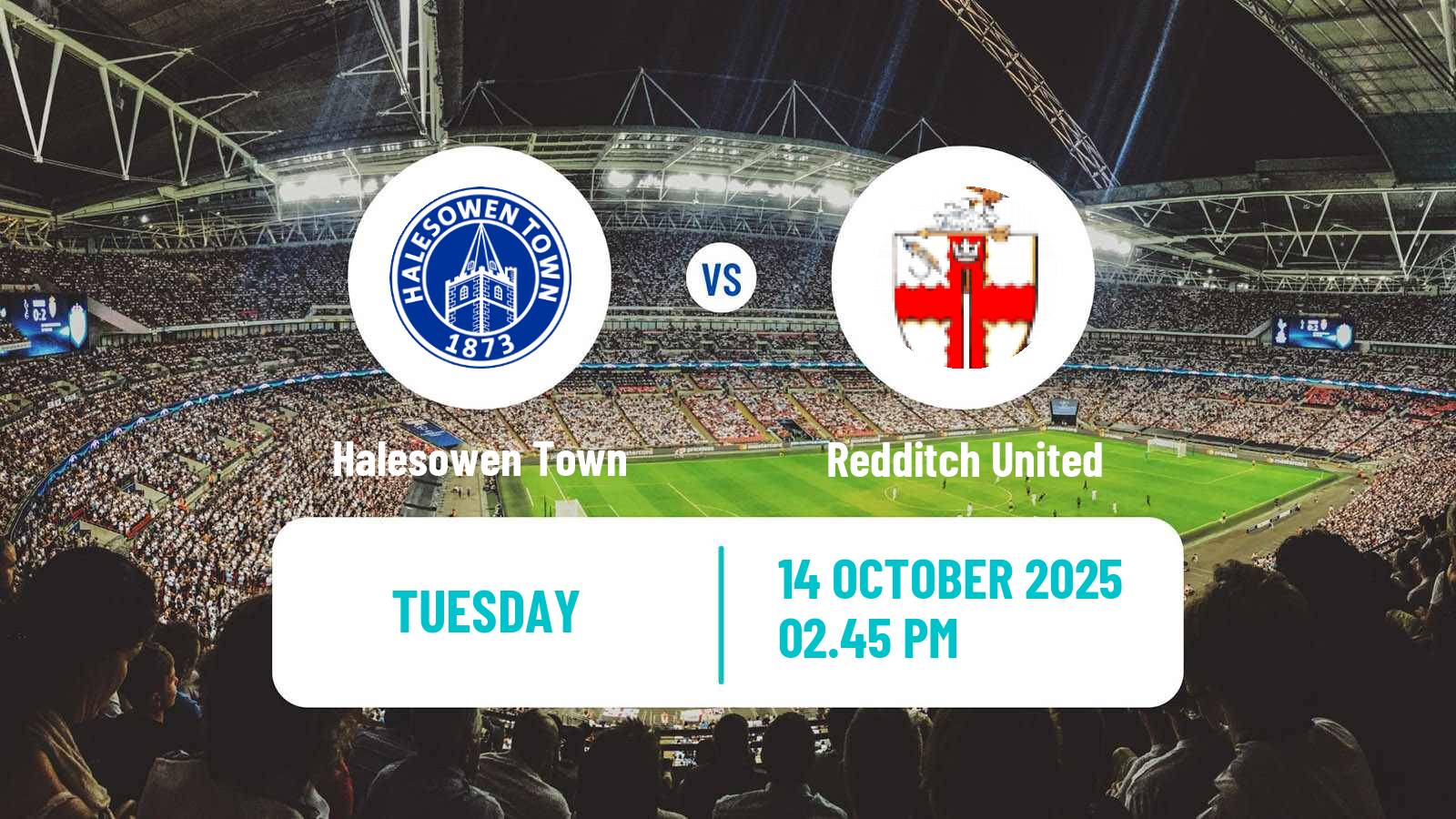 Football English Southern League Central Division Halesowen Town - Redditch United