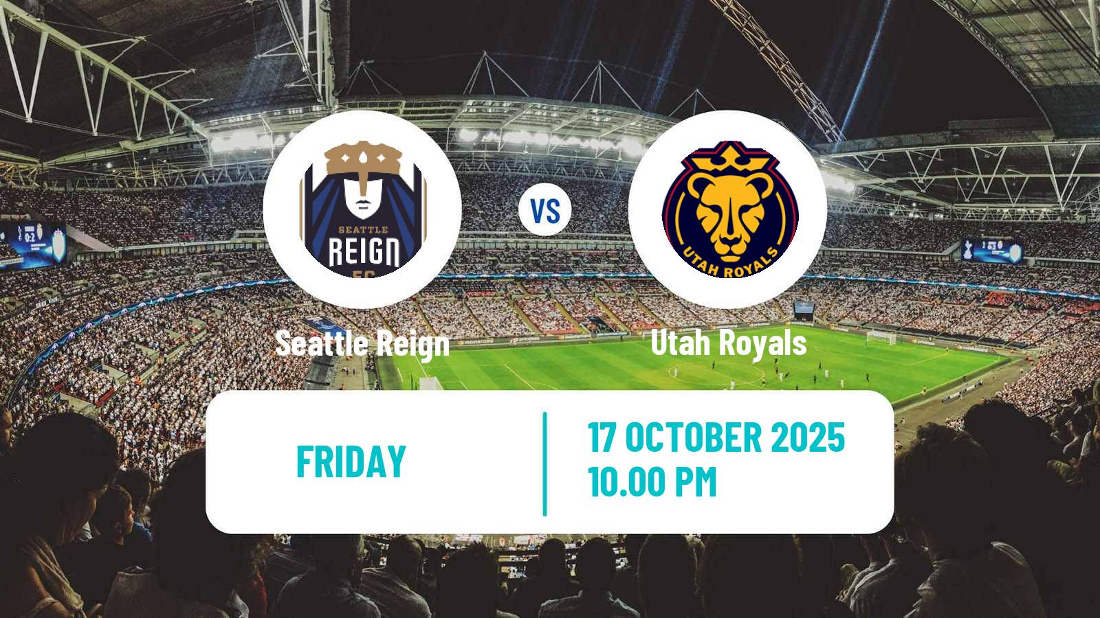 Football NWSL Seattle Reign - Utah Royals
