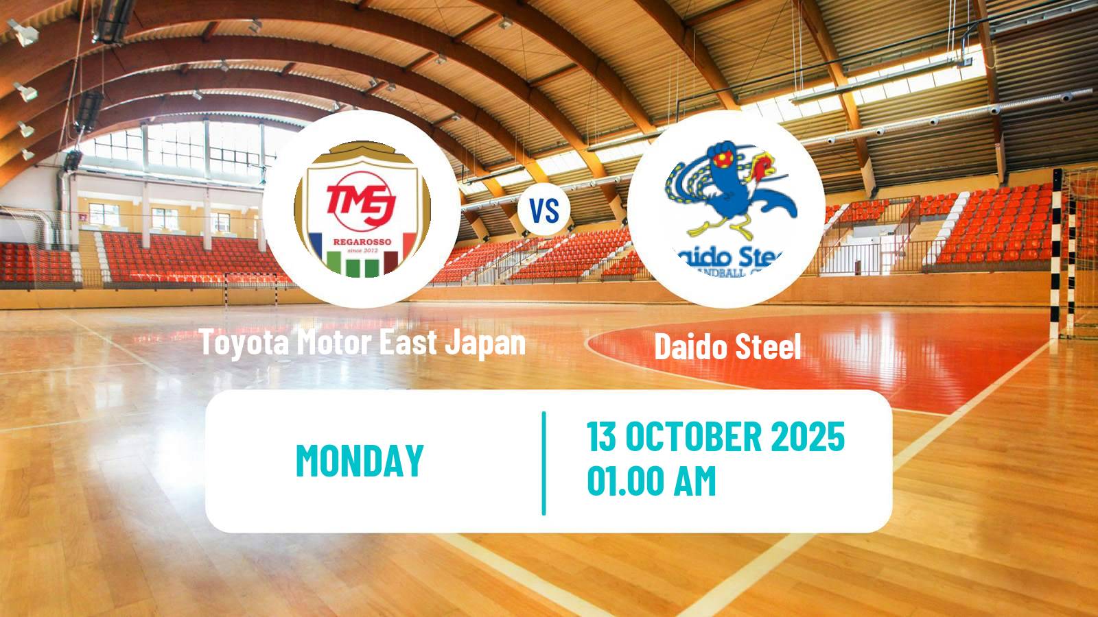 Handball Japan JHL Handball Toyota Motor East Japan - Daido Steel