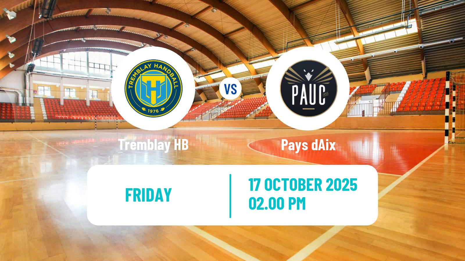 Handball French Starligue Handball Tremblay - Pays dAix