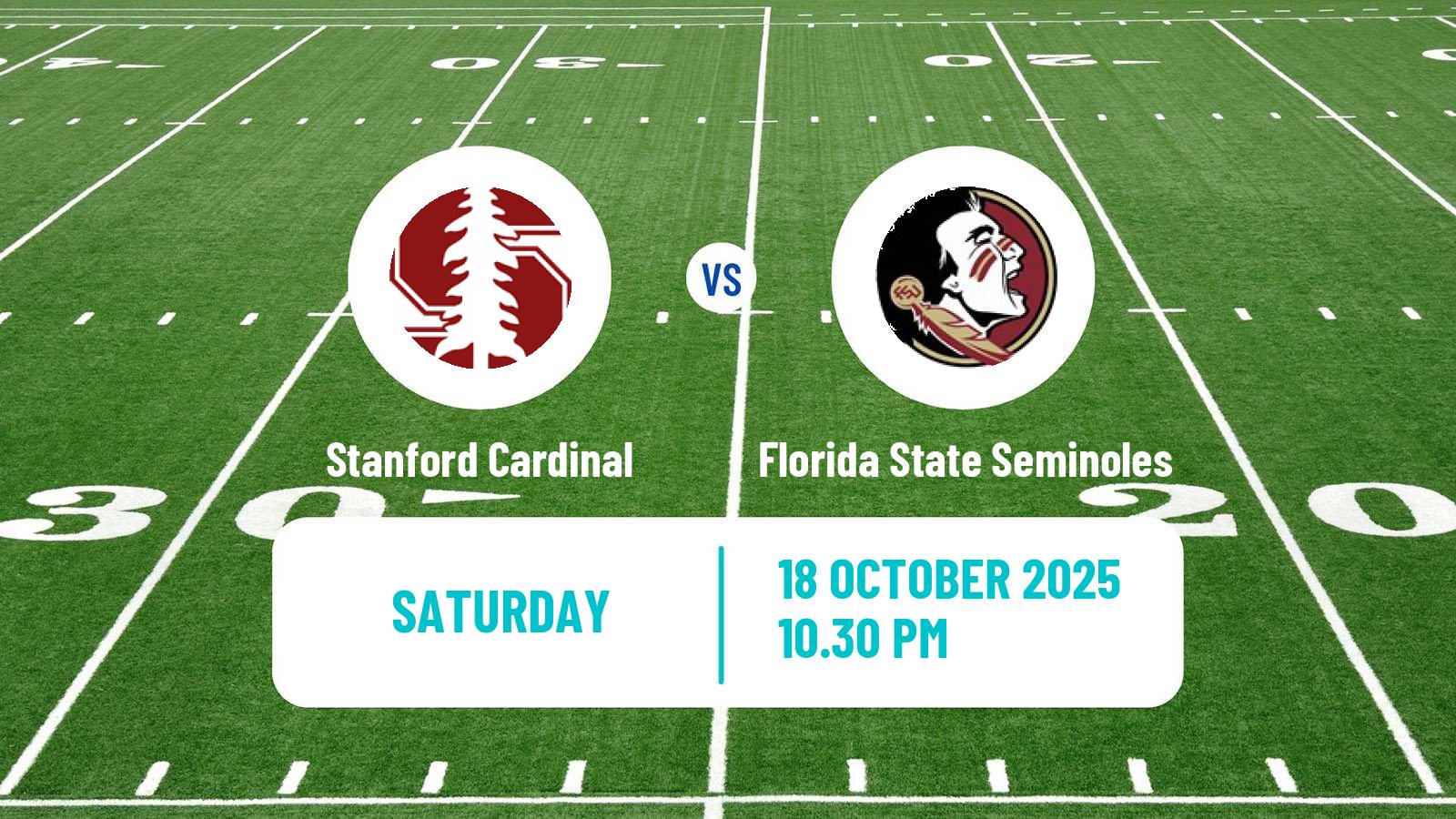 American football NCAA College Football Stanford Cardinal - Florida State Seminoles