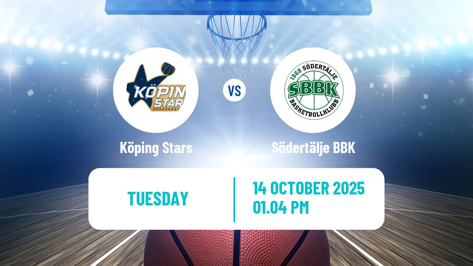 Basketball Swedish Basketligan Köping Stars - Södertälje BBK