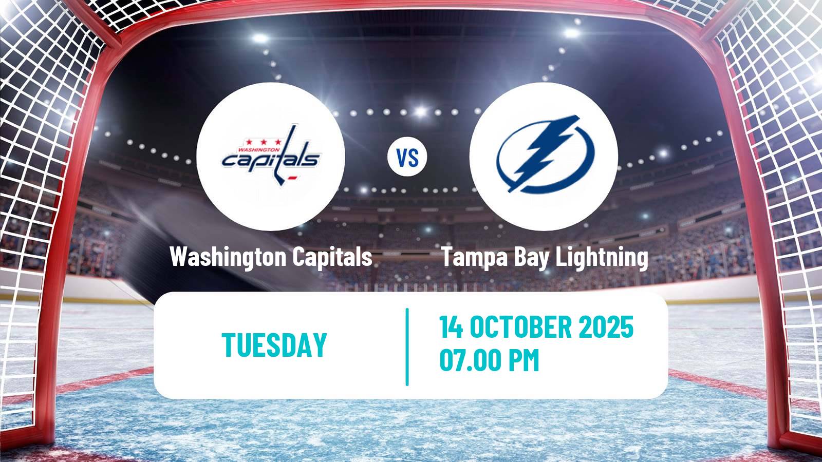 Hockey NHL Washington Capitals - Tampa Bay Lightning