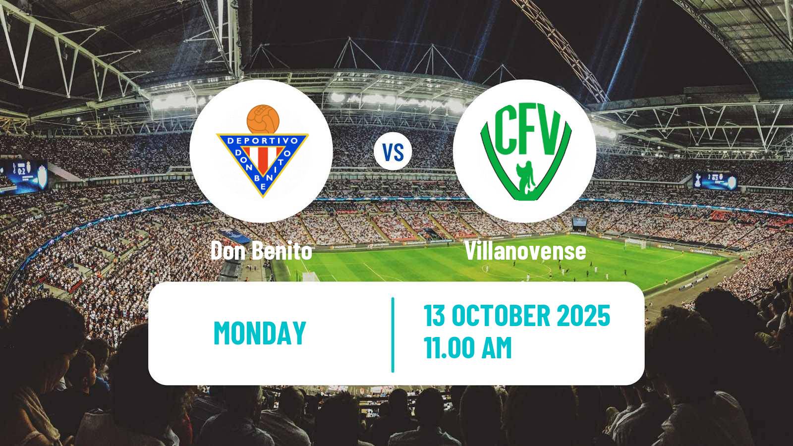 Football Spanish Tercera RFEF - Group 14 Don Benito - Villanovense