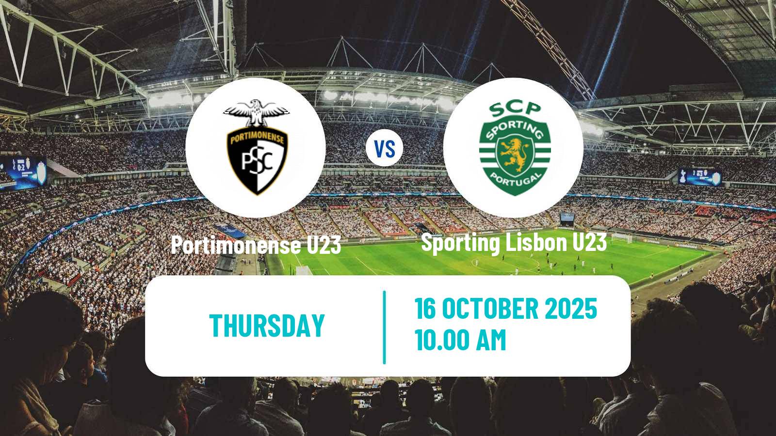 Football Portuguese Liga Revelacao U23 Portimonense U23 - Sporting Lisbon U23