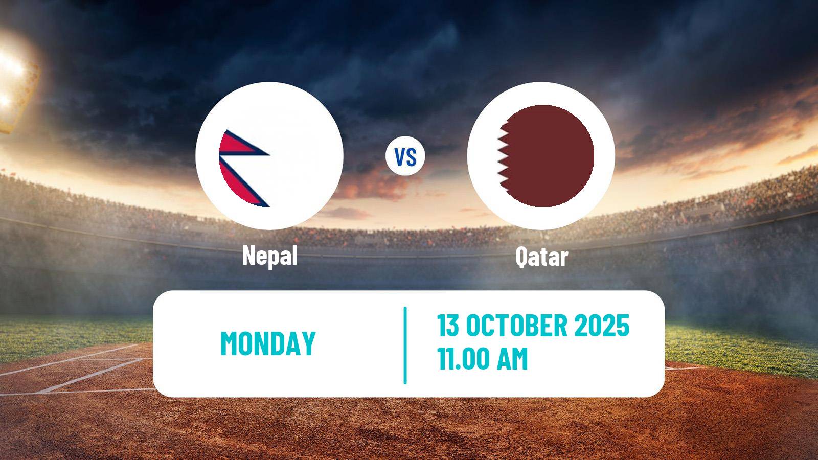 Cricket ICC World Twenty20 Nepal - Qatar