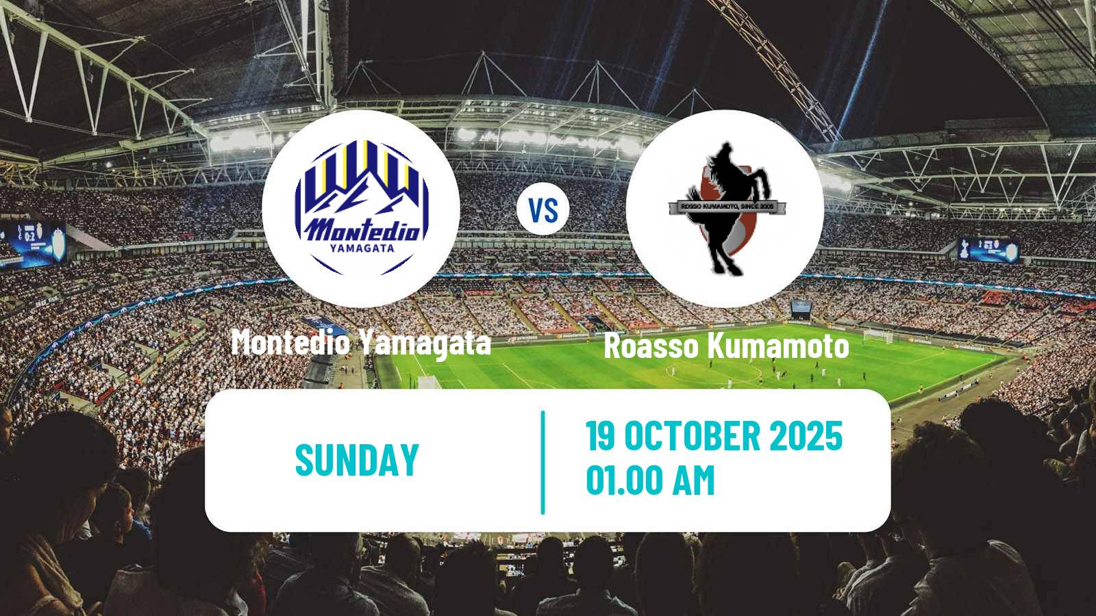 Football Japan J2 League Montedio Yamagata - Roasso Kumamoto