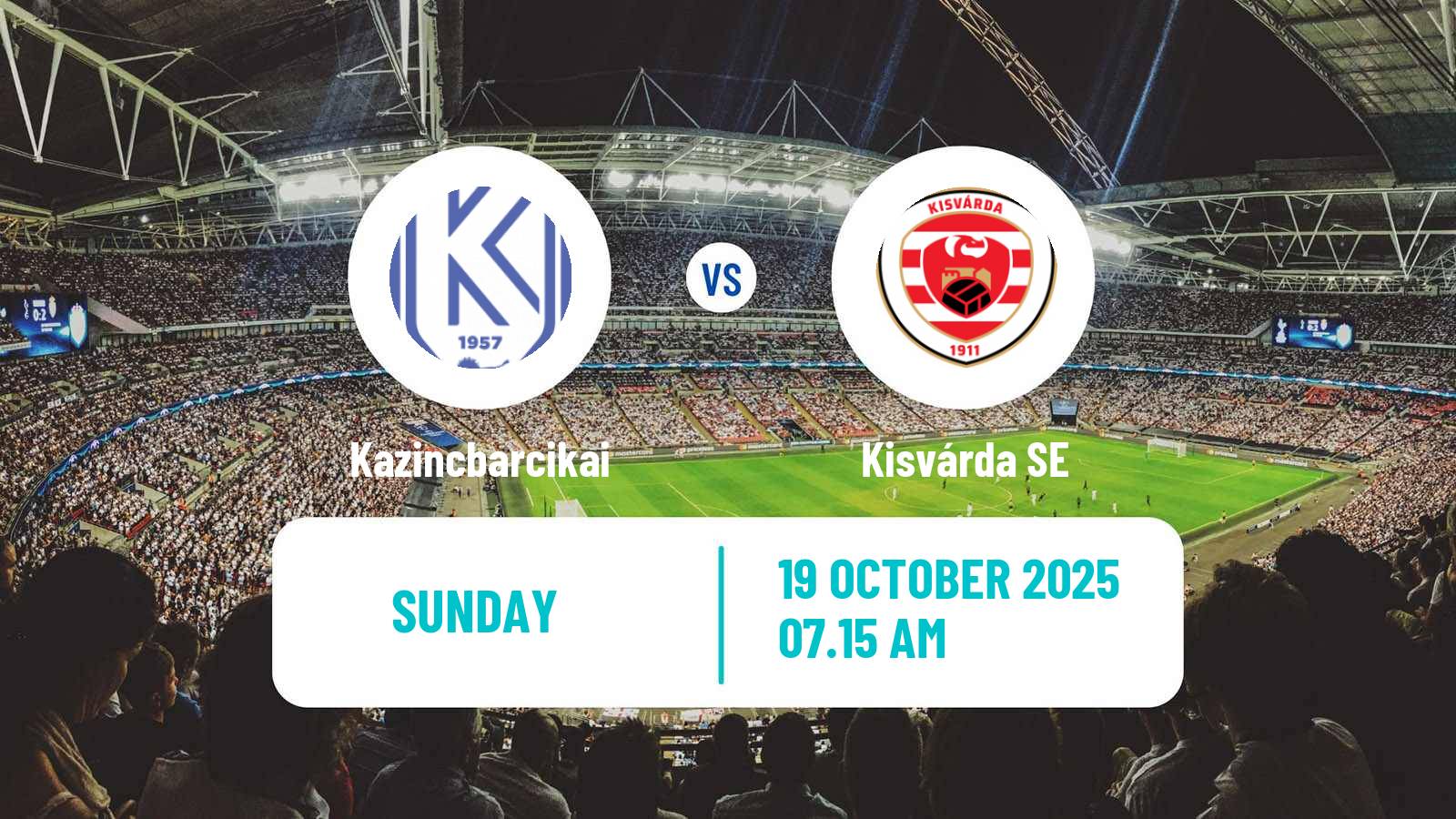 Football Hungarian NB I Kazincbarcikai - Kisvárda