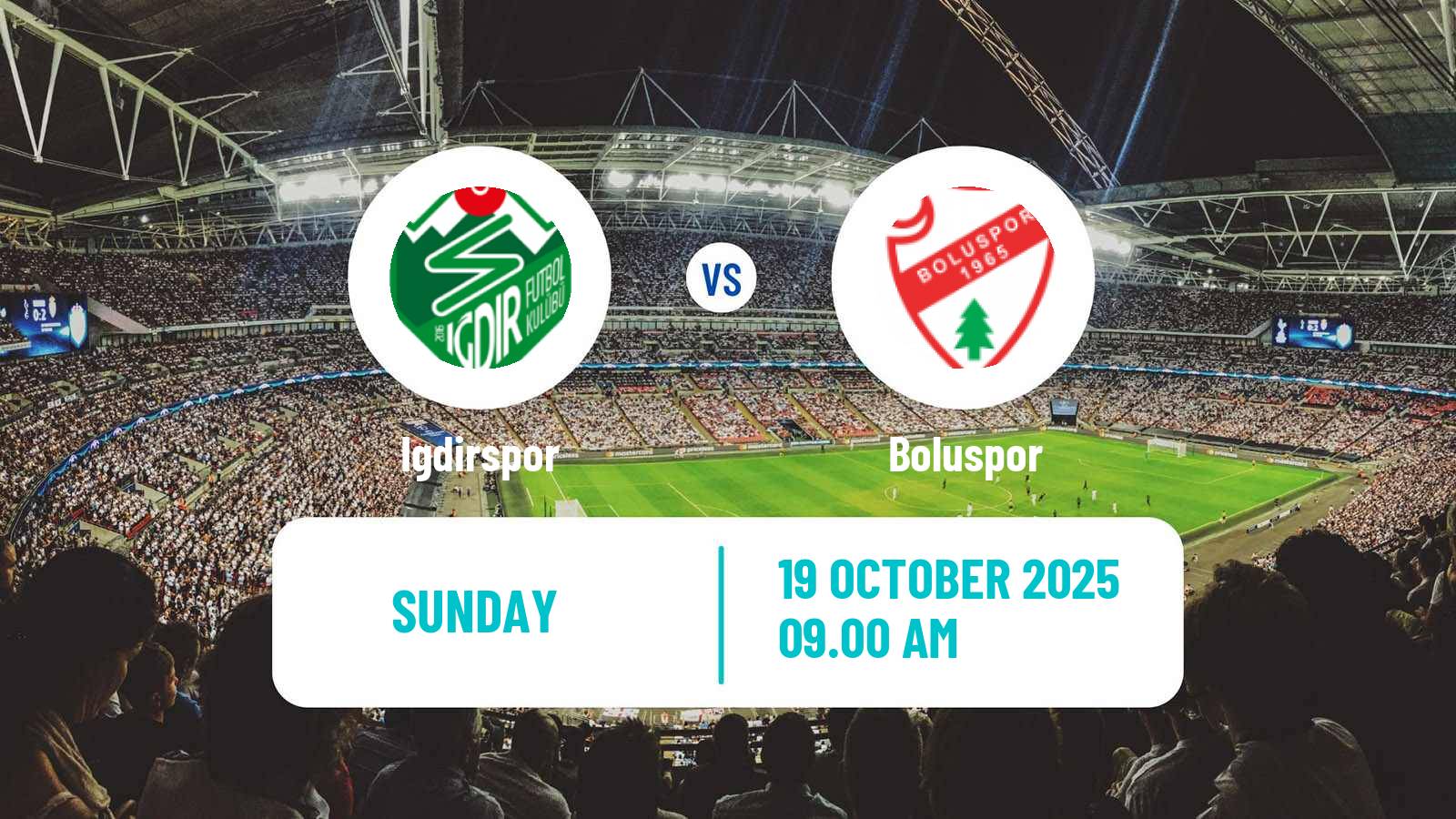 Football Turkish First League Igdirspor - Boluspor