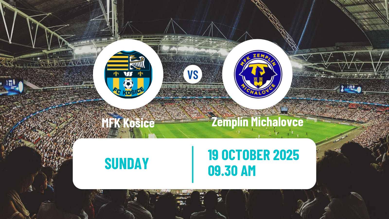 Football Slovak Superliga MFK Košice - Zemplín Michalovce