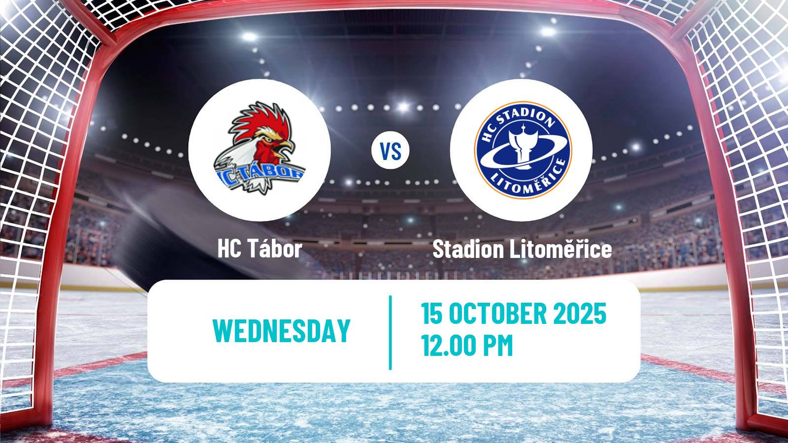 Hockey Czech Chance Liga Tábor - Stadion Litoměřice
