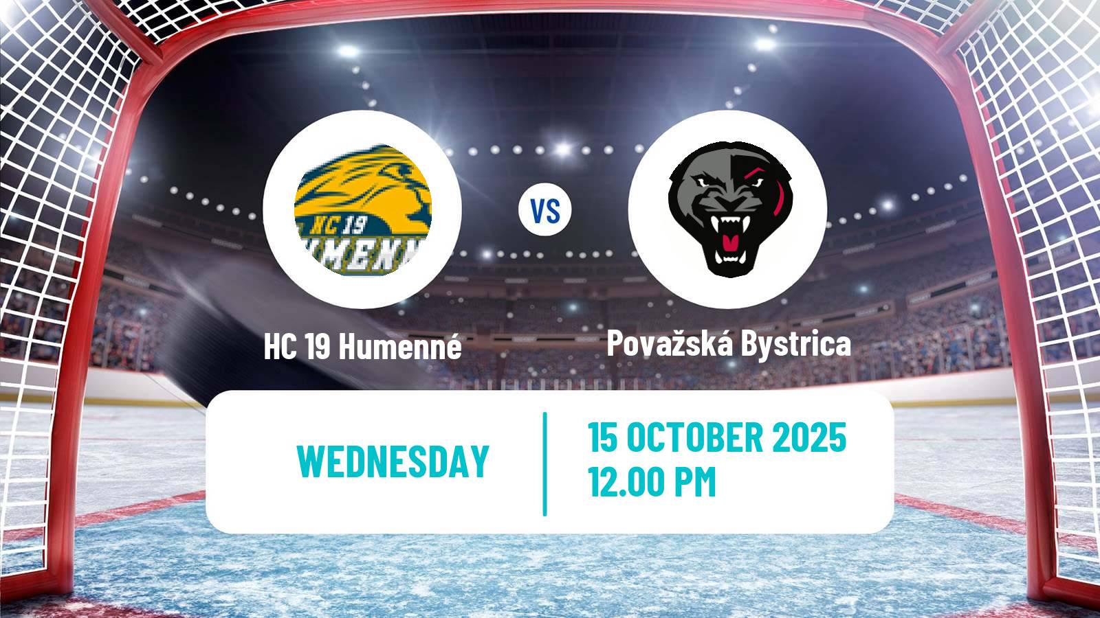 Hockey Slovak 1 Liga Hockey HC 19 Humenné - Považská Bystrica