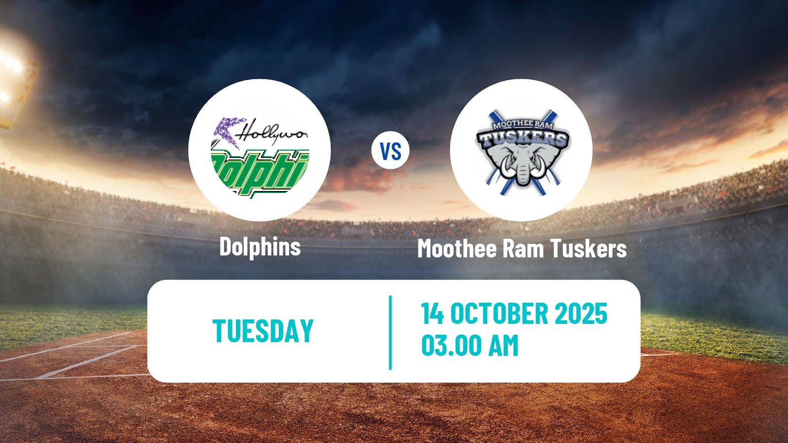 Cricket CSA 4-Day Franchise Series Dolphins - Moothee Ram Tuskers