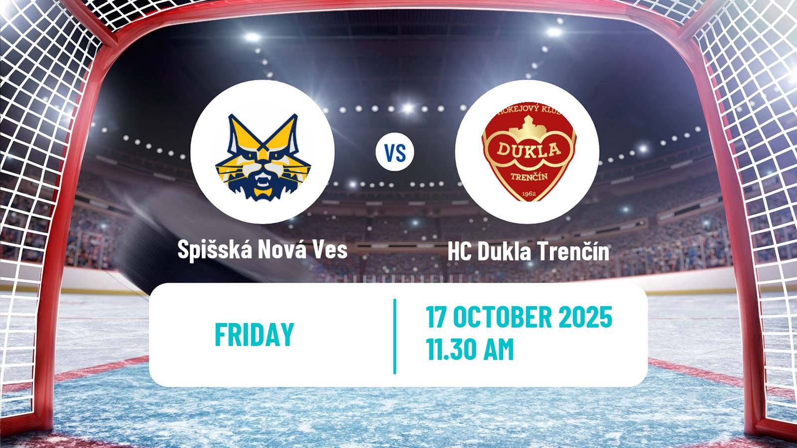 Hockey Slovak Extraliga Spišská Nová Ves - HC Dukla Trenčín
