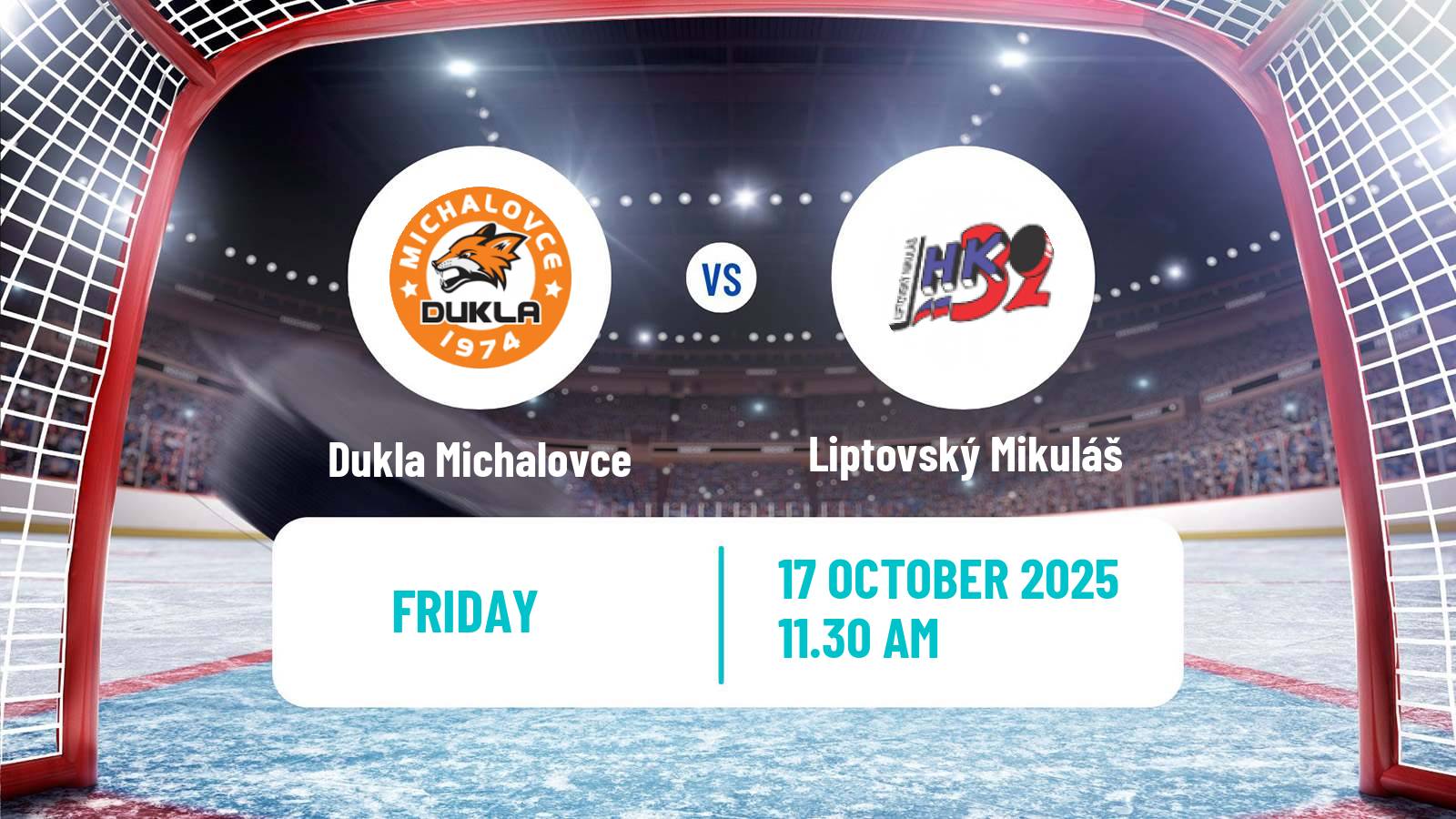 Hockey Slovak Extraliga Dukla Michalovce - Liptovský Mikuláš