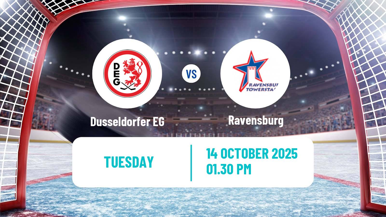 Hockey German DEL2 Dusseldorfer EG - Ravensburg