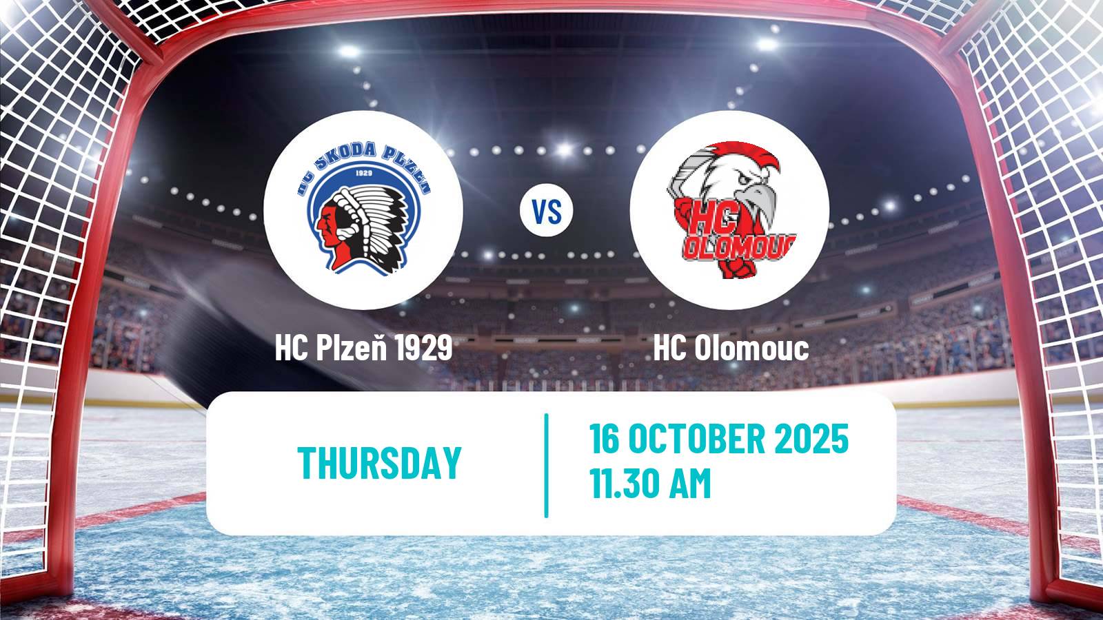 Hockey Czech Extraliga HC Plzeň 1929 - Olomouc