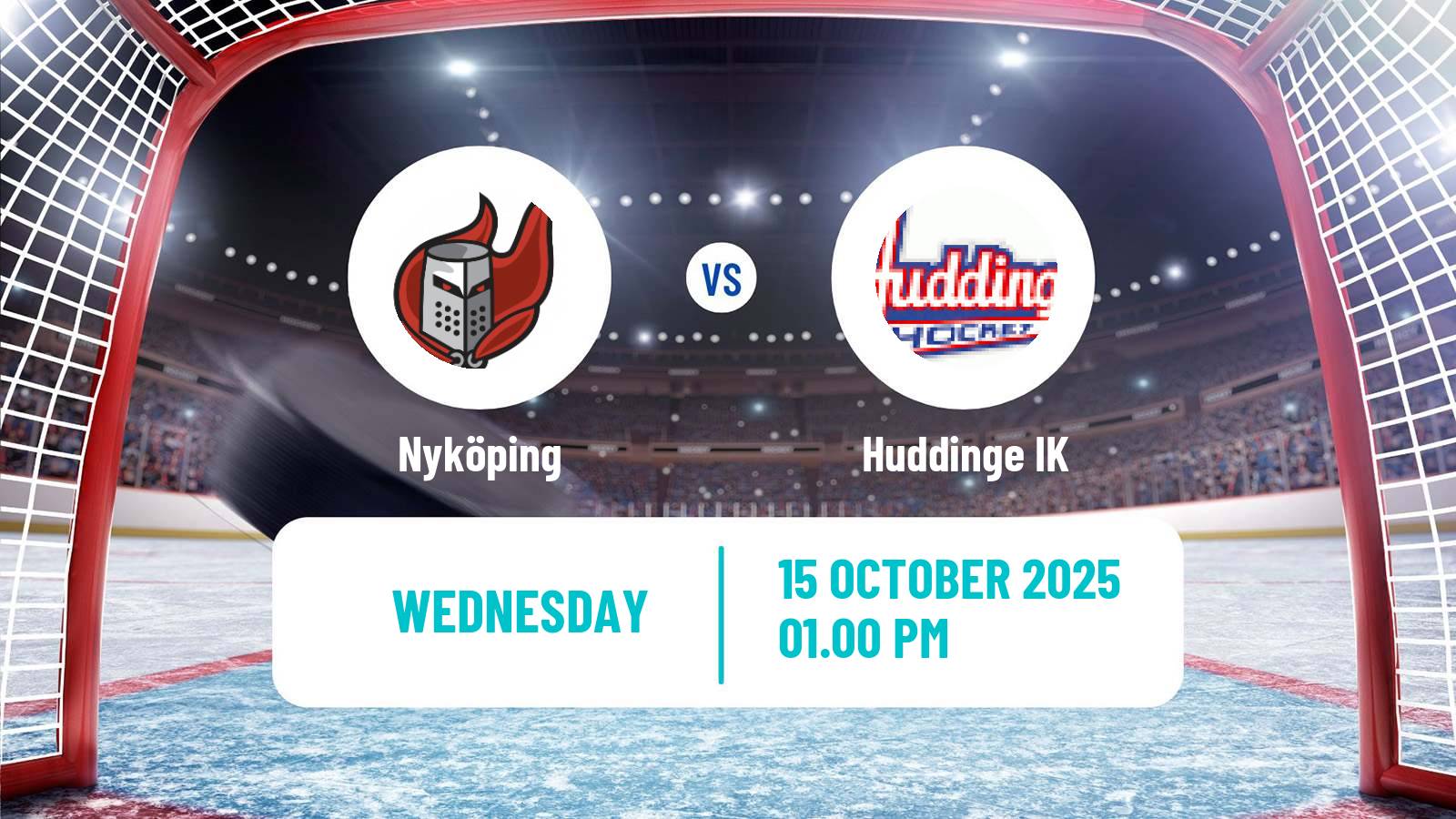 Hockey Swedish HockeyEttan Sodra Nyköping - Huddinge