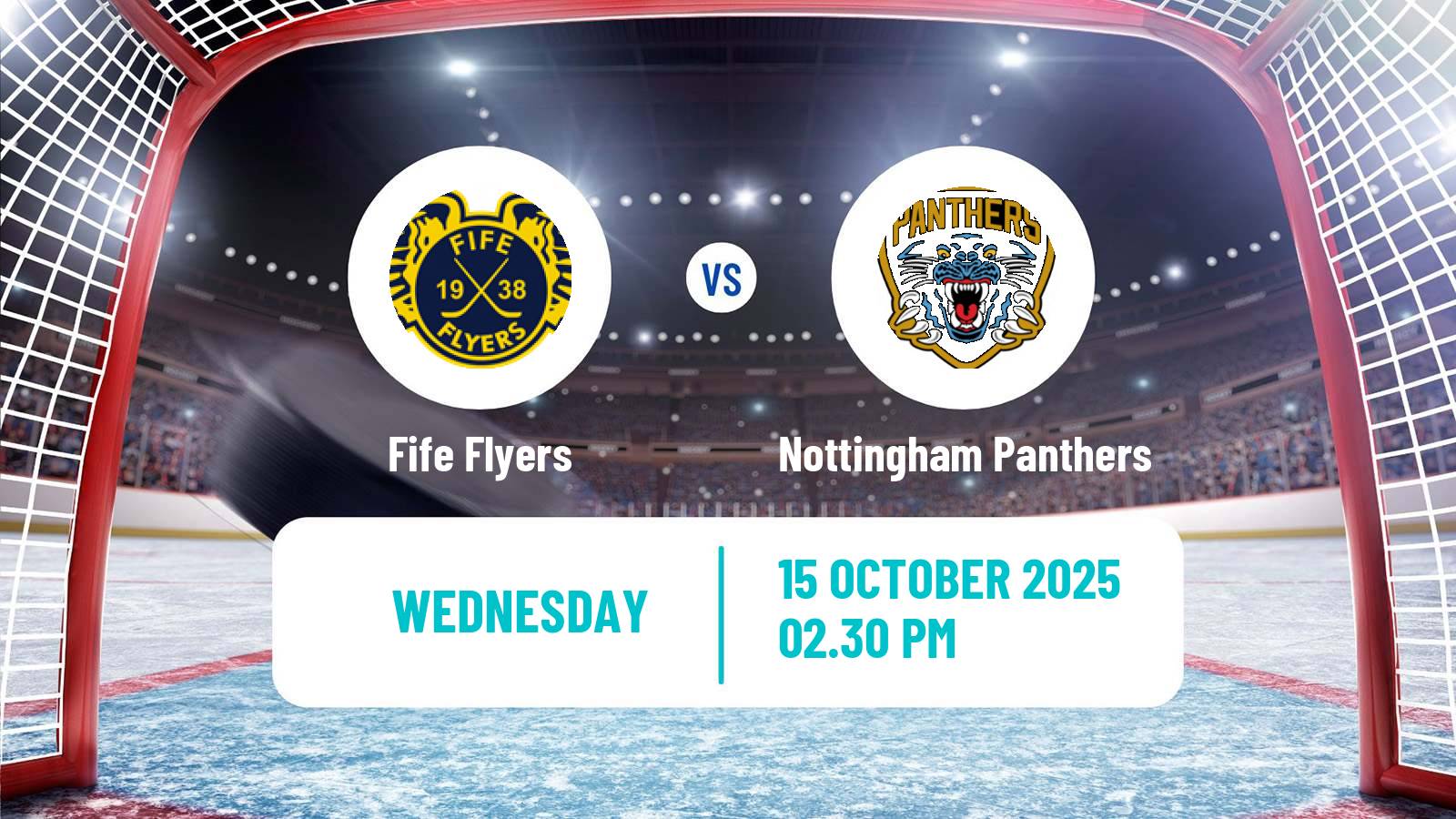 Hockey United Kingdom Elite League Fife Flyers - Nottingham Panthers