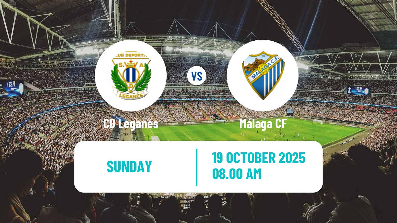 Football Spanish LaLiga2 Leganés - Málaga