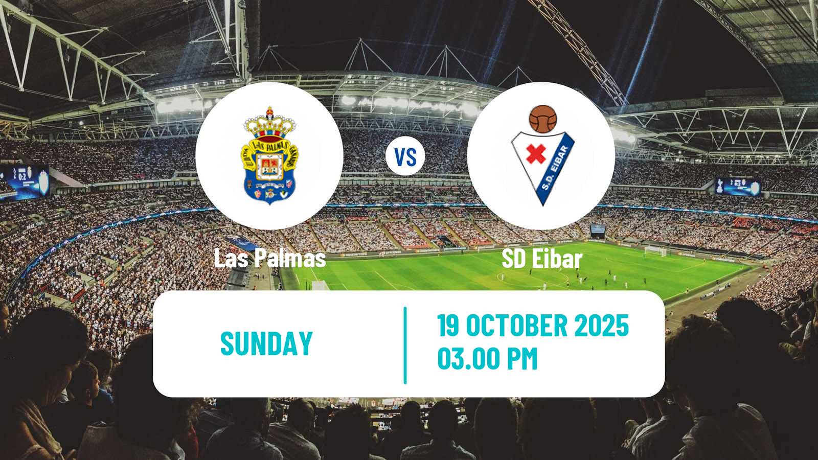 Football Spanish LaLiga2 Las Palmas - Eibar