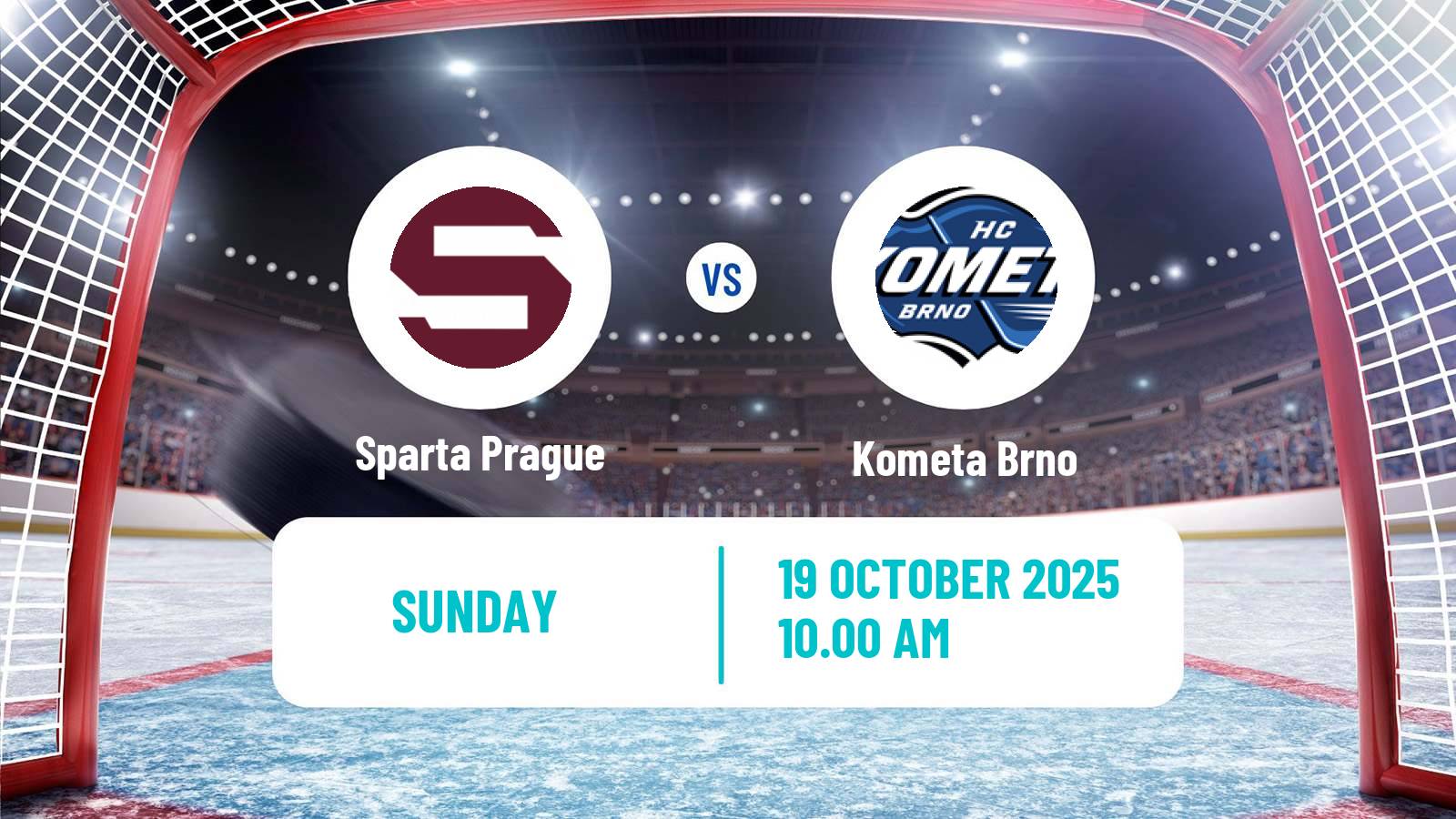 Hockey Czech Extraliga Sparta Prague - Kometa Brno