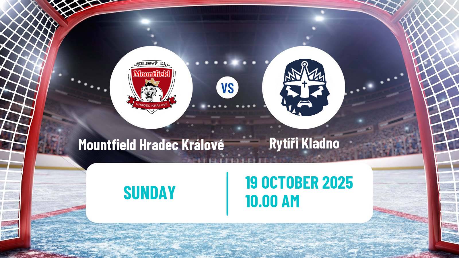Hockey Czech Extraliga Mountfield Hradec Králové - Rytíři Kladno
