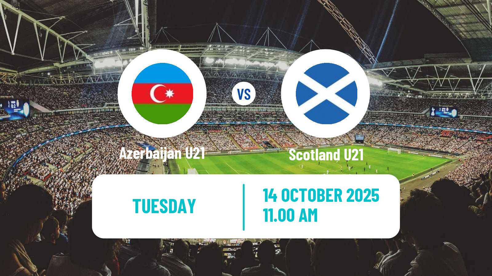 Football UEFA Euro U21 Azerbaijan U21 - Scotland U21