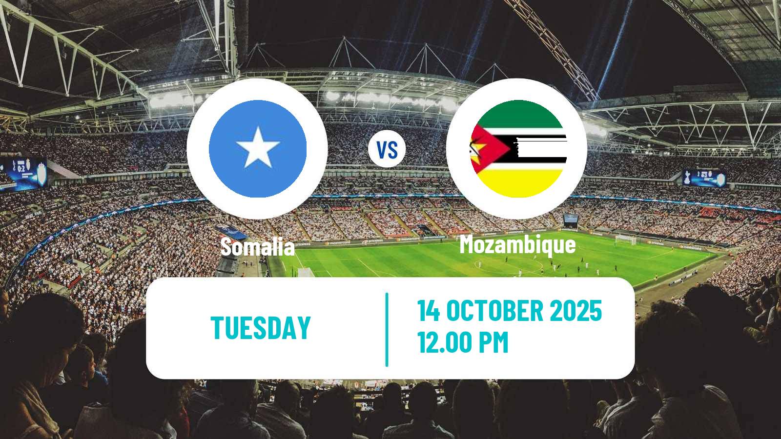 Football FIFA World Cup Somalia - Mozambique