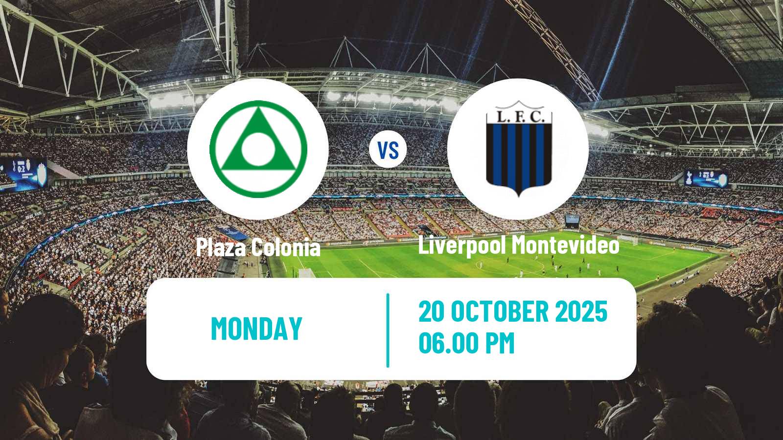 Football Uruguayan Primera Division Plaza Colonia - Liverpool Montevideo