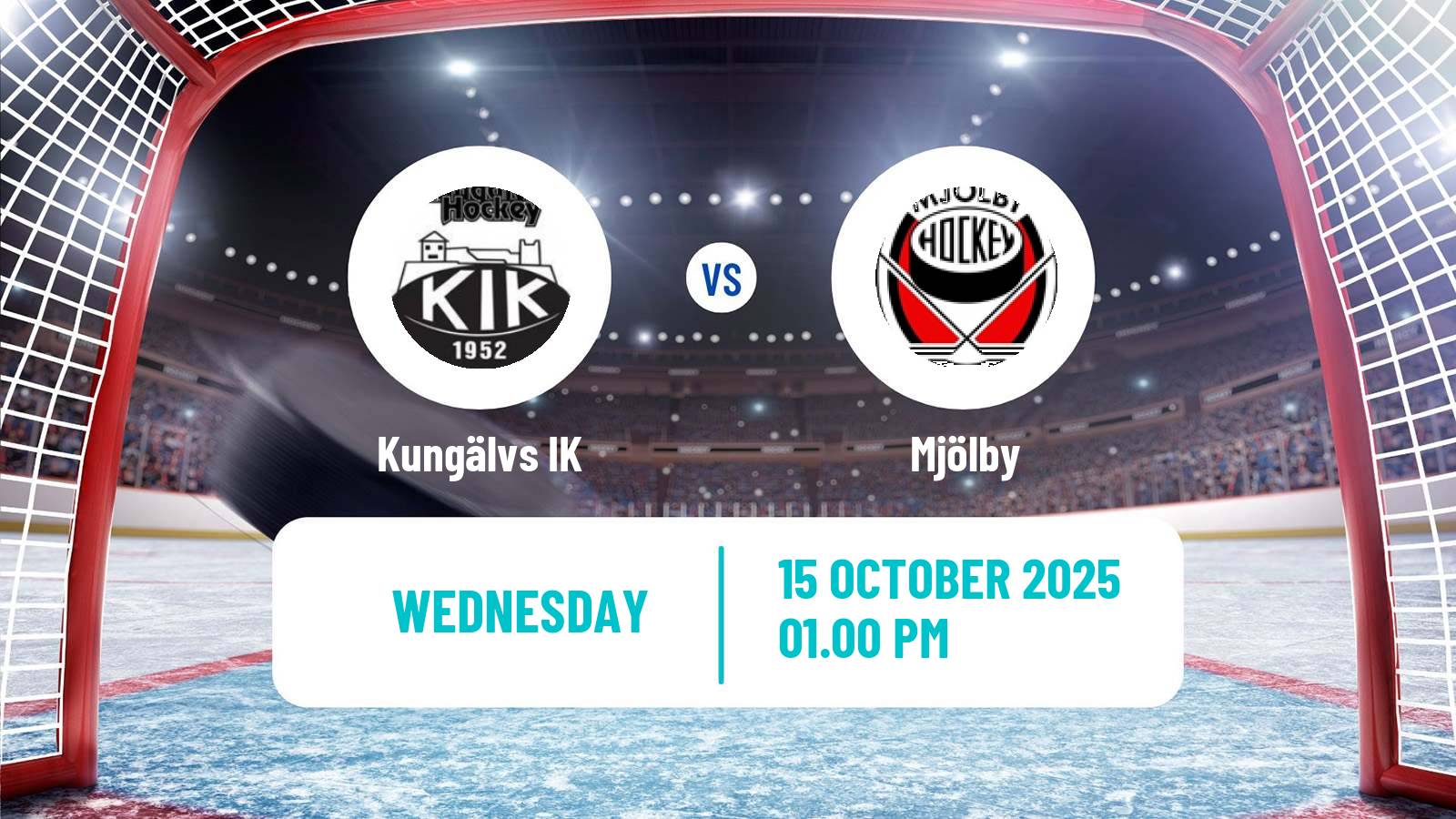 Hockey Swedish HockeyEttan Sodra Kungälv - Mjölby