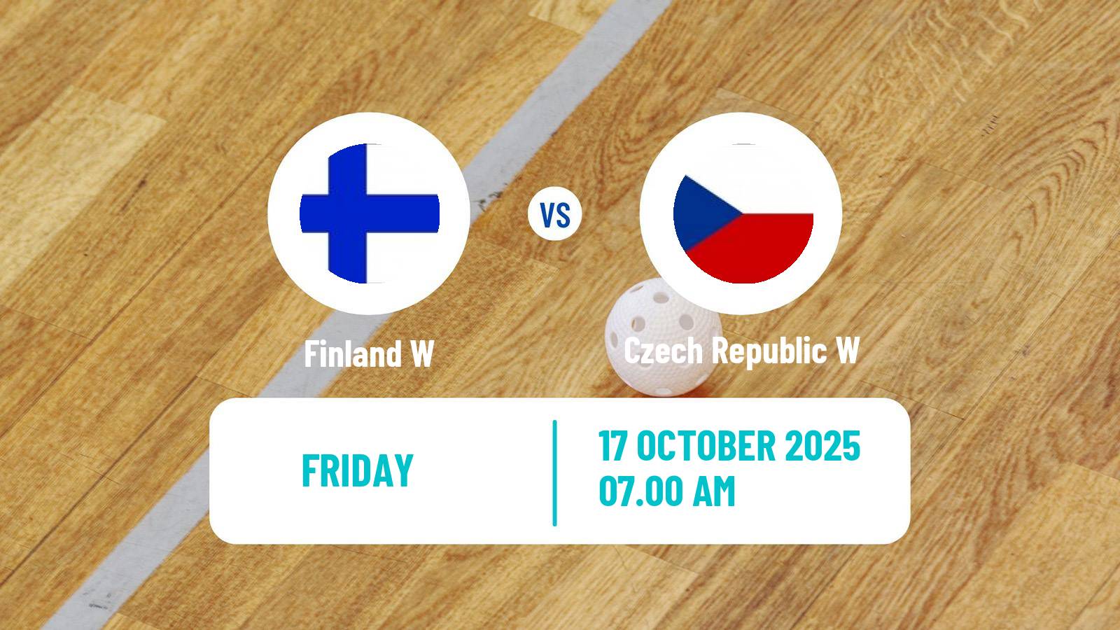 Floorball Euro Floorball Tour Women Switzerland Finland W - Czech Republic W