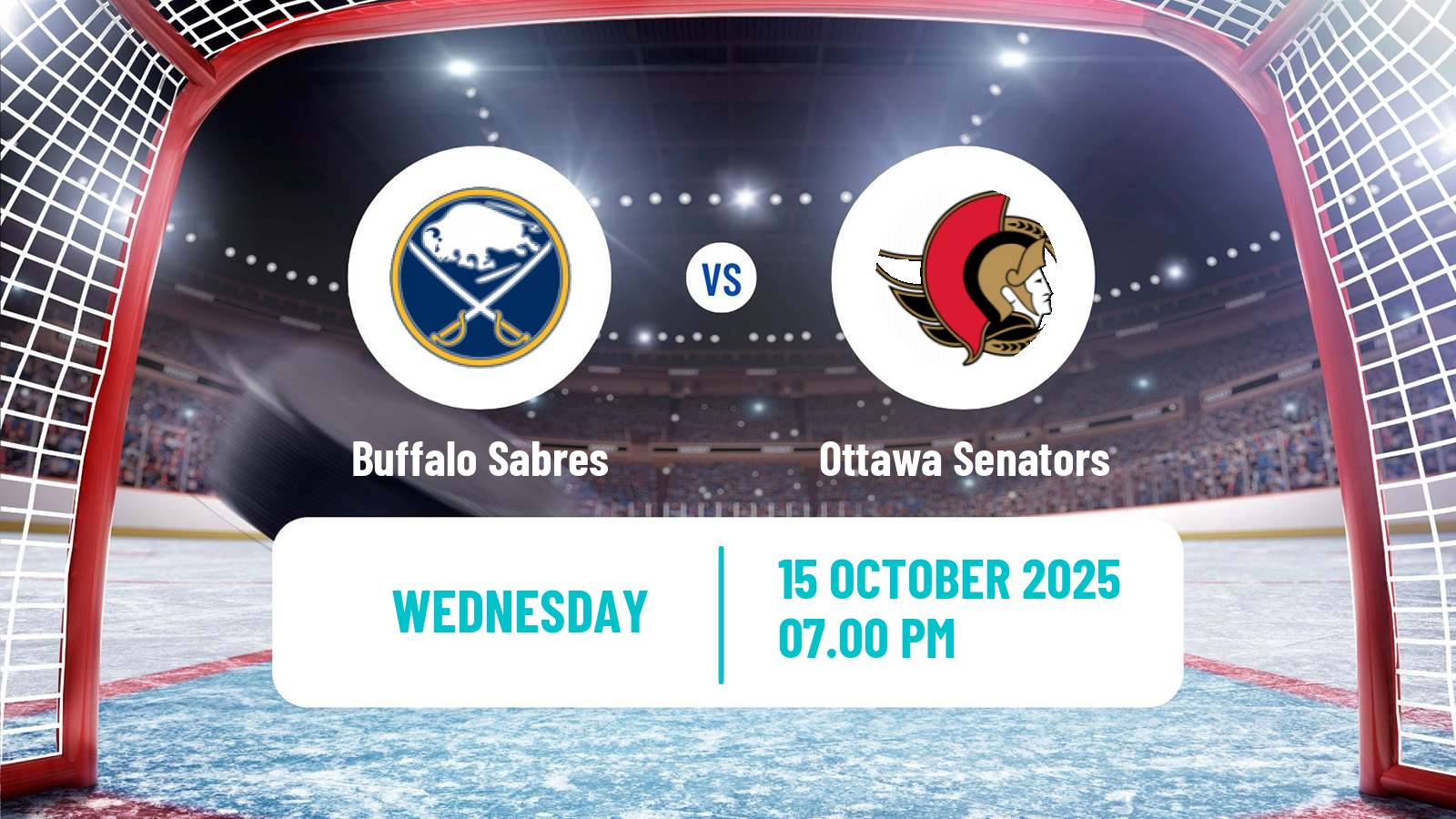 Hockey NHL Buffalo Sabres - Ottawa Senators