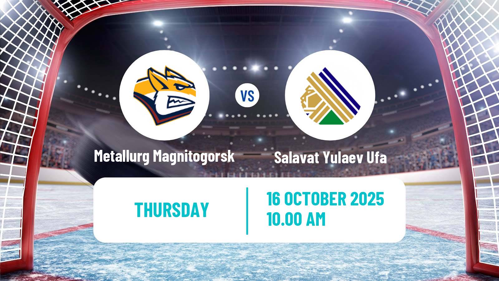 Hockey KHL Metallurg Magnitogorsk - Salavat Yulaev Ufa