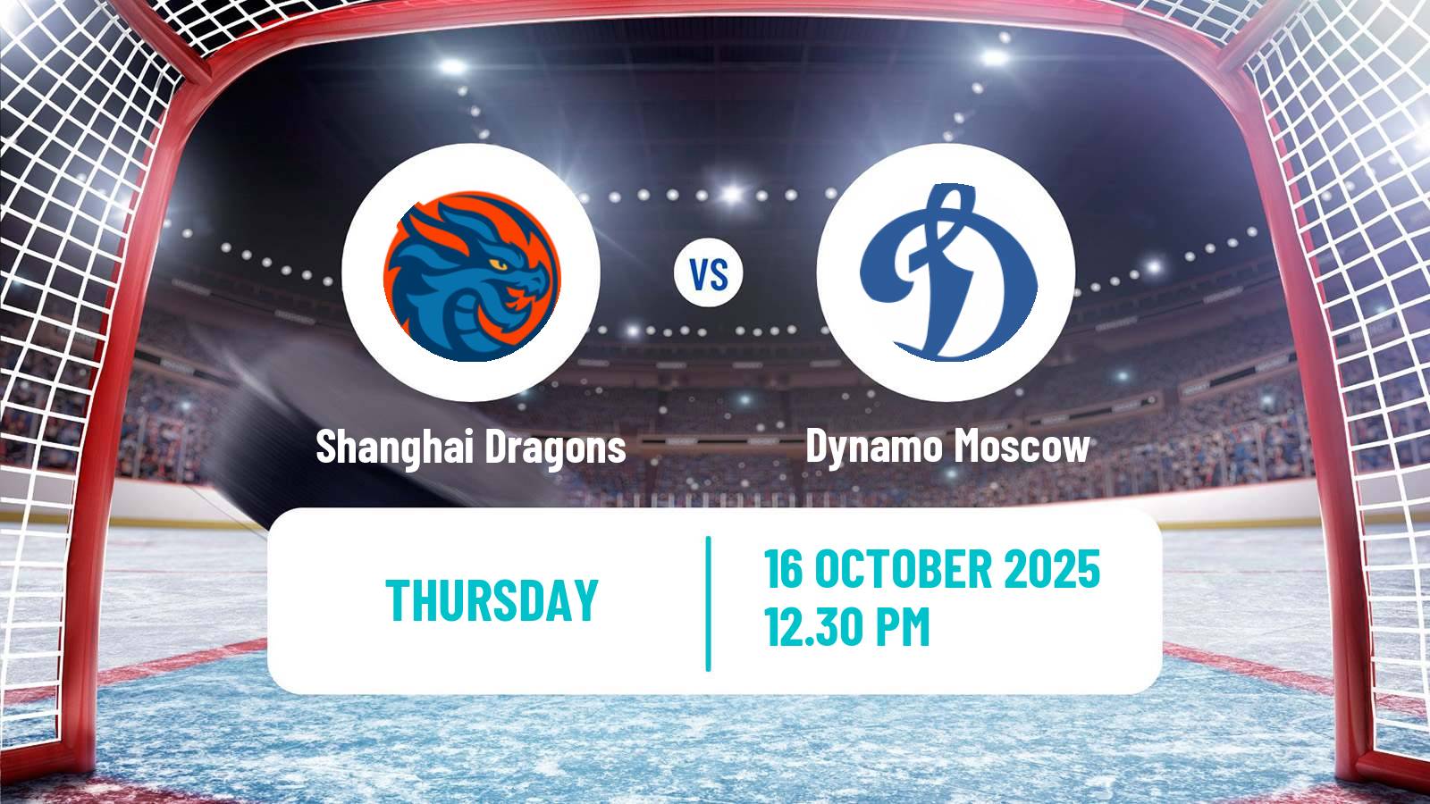 Hockey KHL Shanghai Dragons - Dynamo Moscow