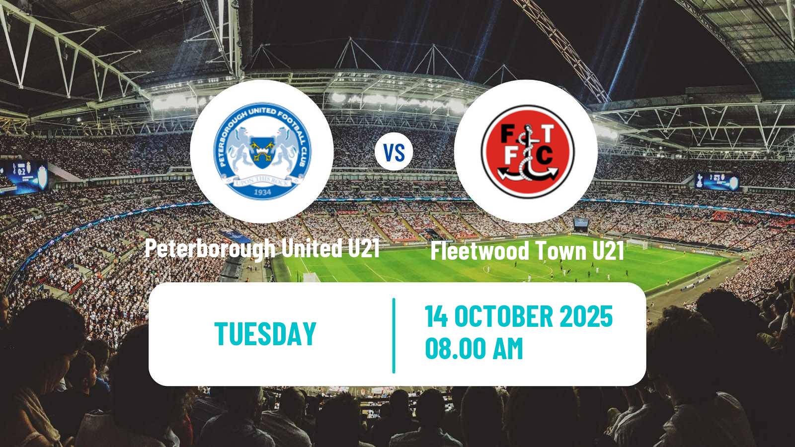 Football English Professional Development League Peterborough United U21 - Fleetwood Town U21