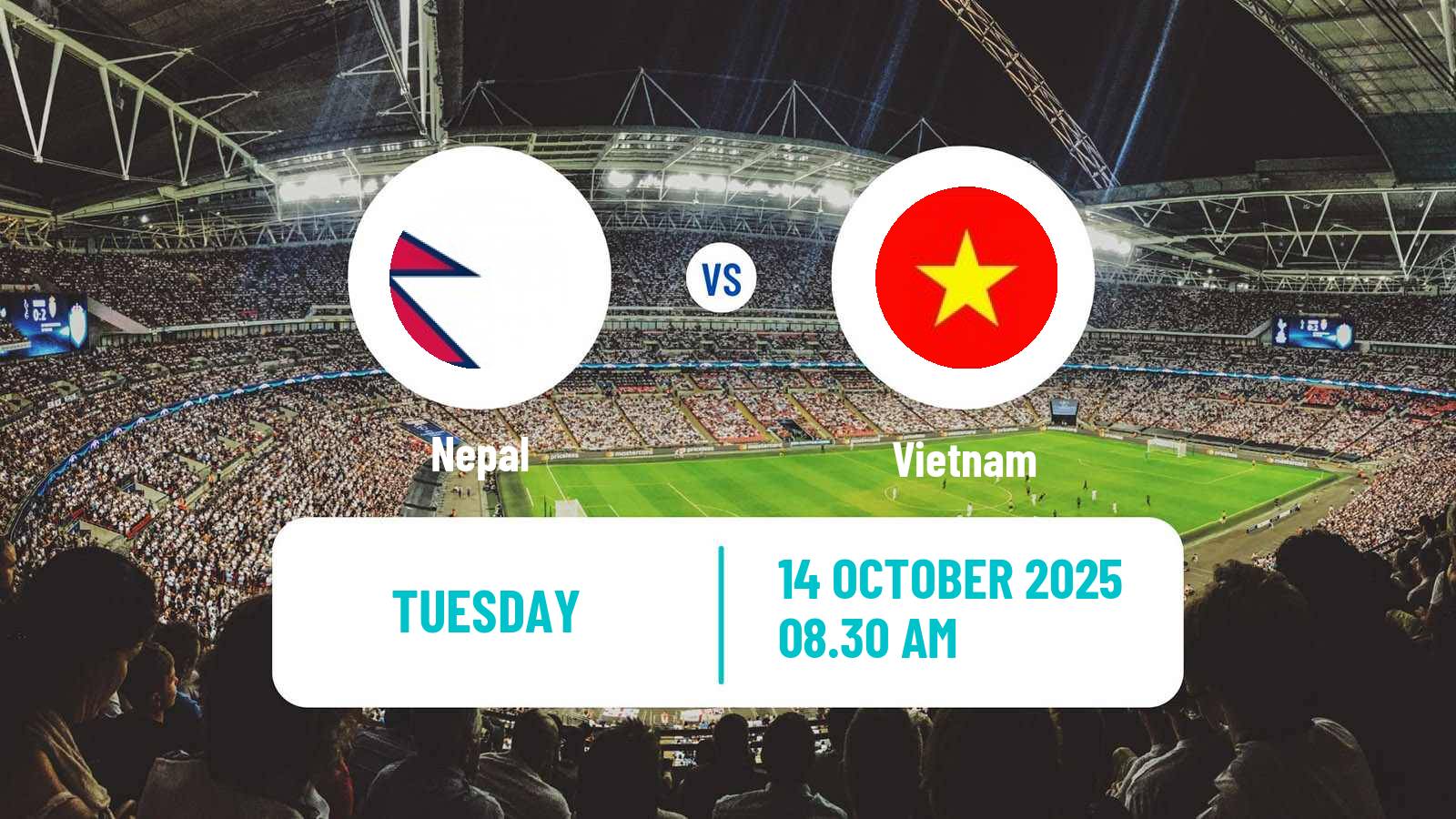 Football Asian Cup Nepal - Vietnam