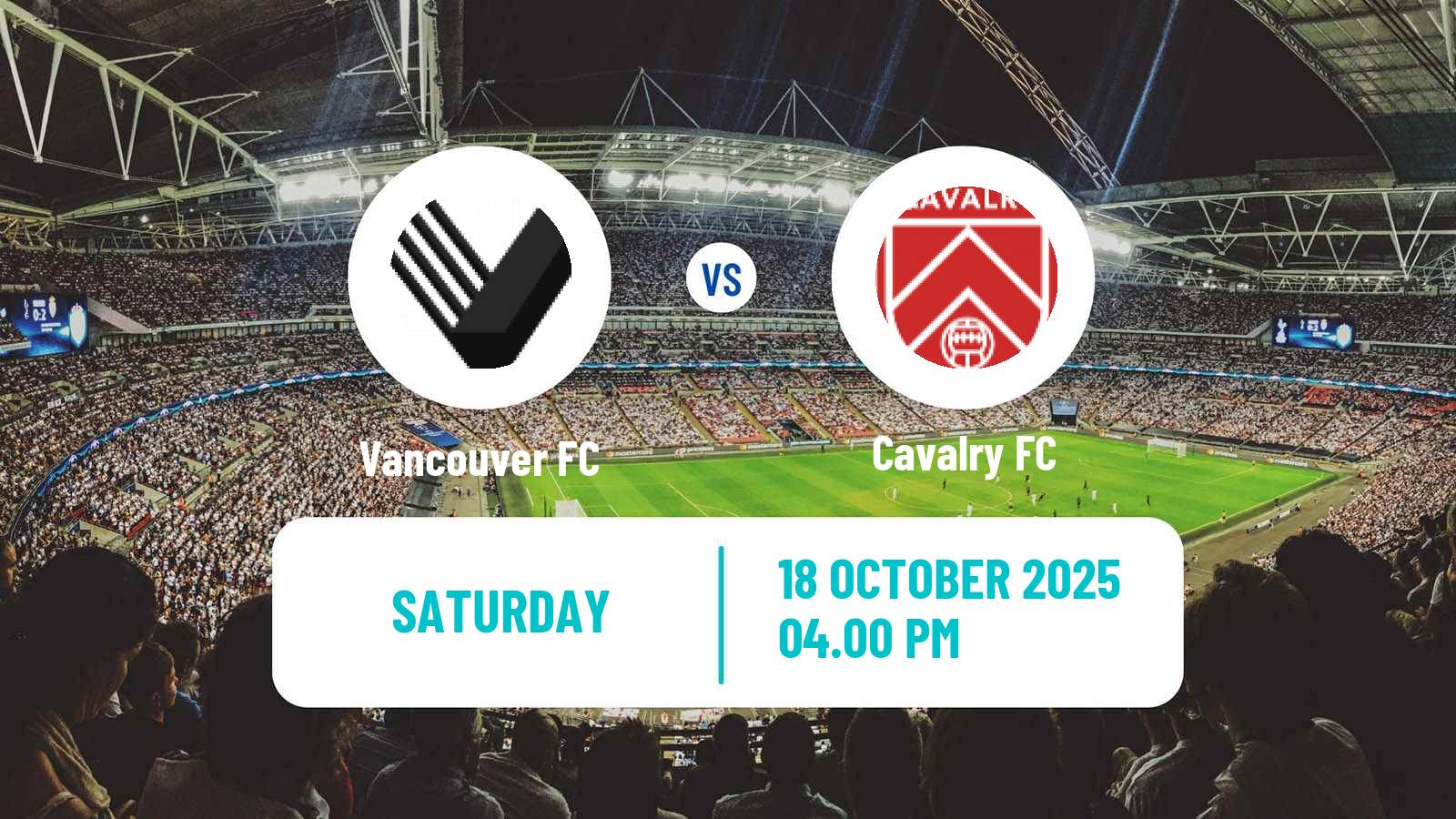 Football Canadian Premier League Vancouver FC - Cavalry
