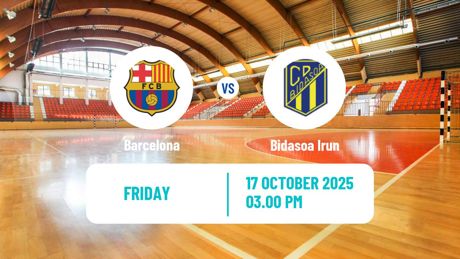 Handball Spanish Liga ASOBAL Barcelona - Bidasoa Irun