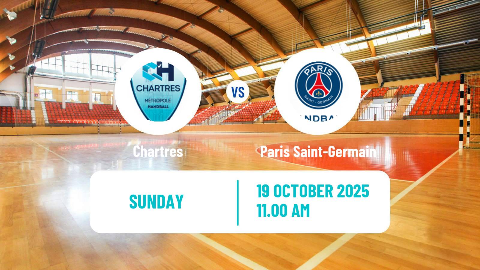 Handball French Starligue Handball Chartres - Paris Saint-Germain