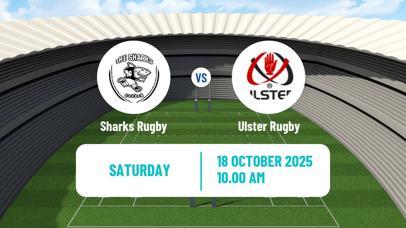 Rugby union United Rugby Championship Sharks - Ulster