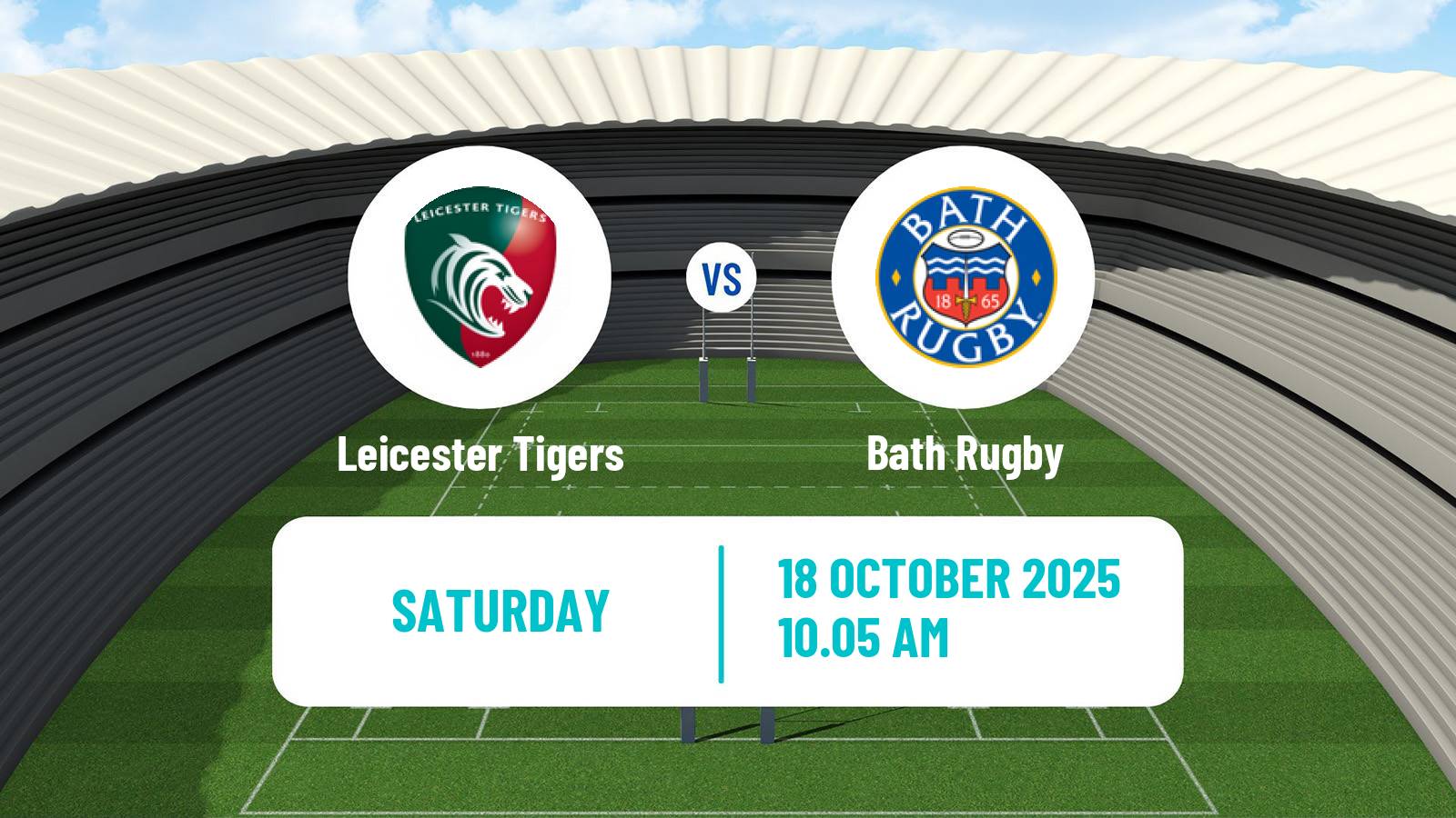 Rugby union English Premiership Rugby Leicester Tigers - Bath