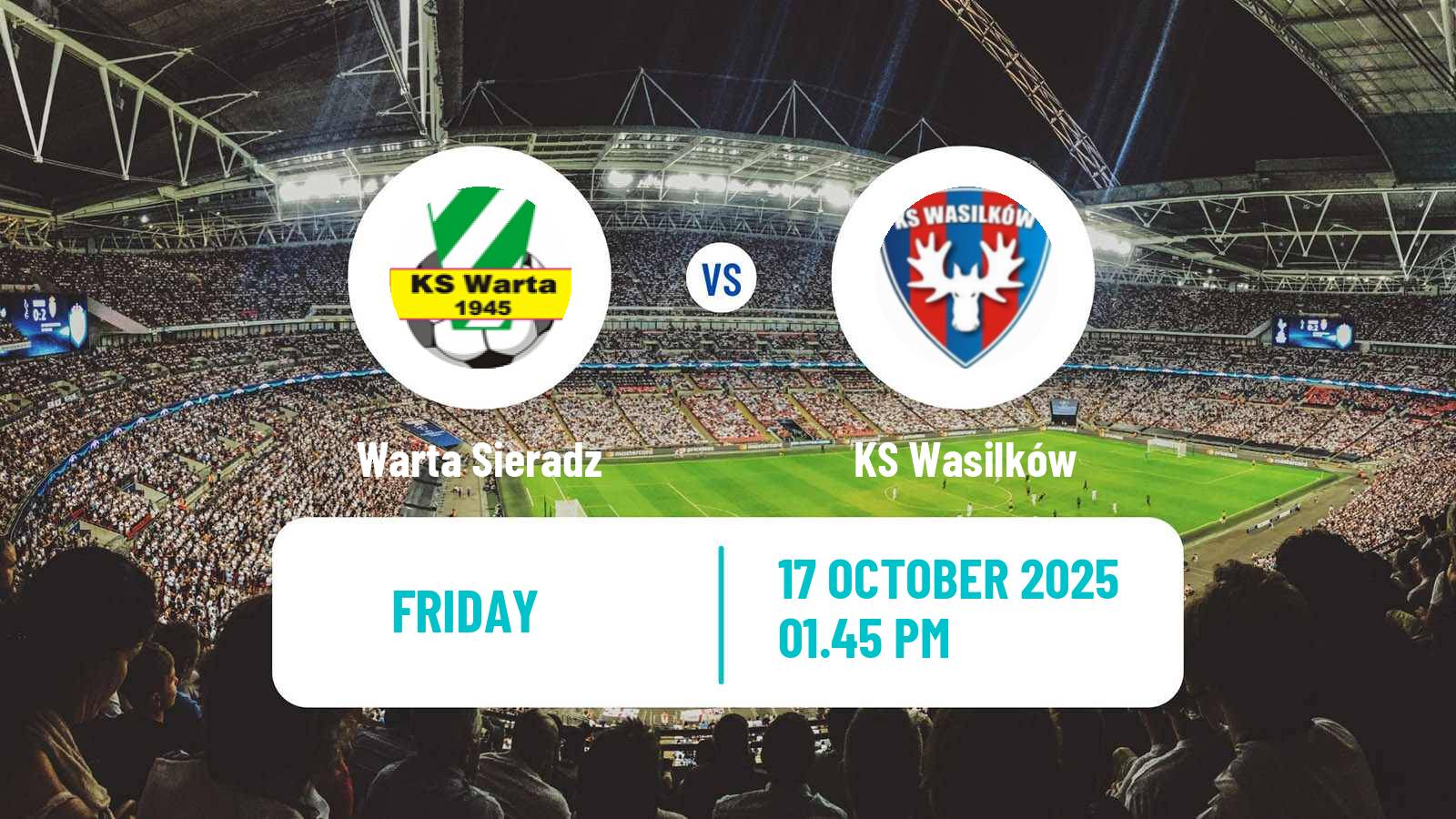 Football Polish Division 3 - Group I Warta Sieradz - Wasilków